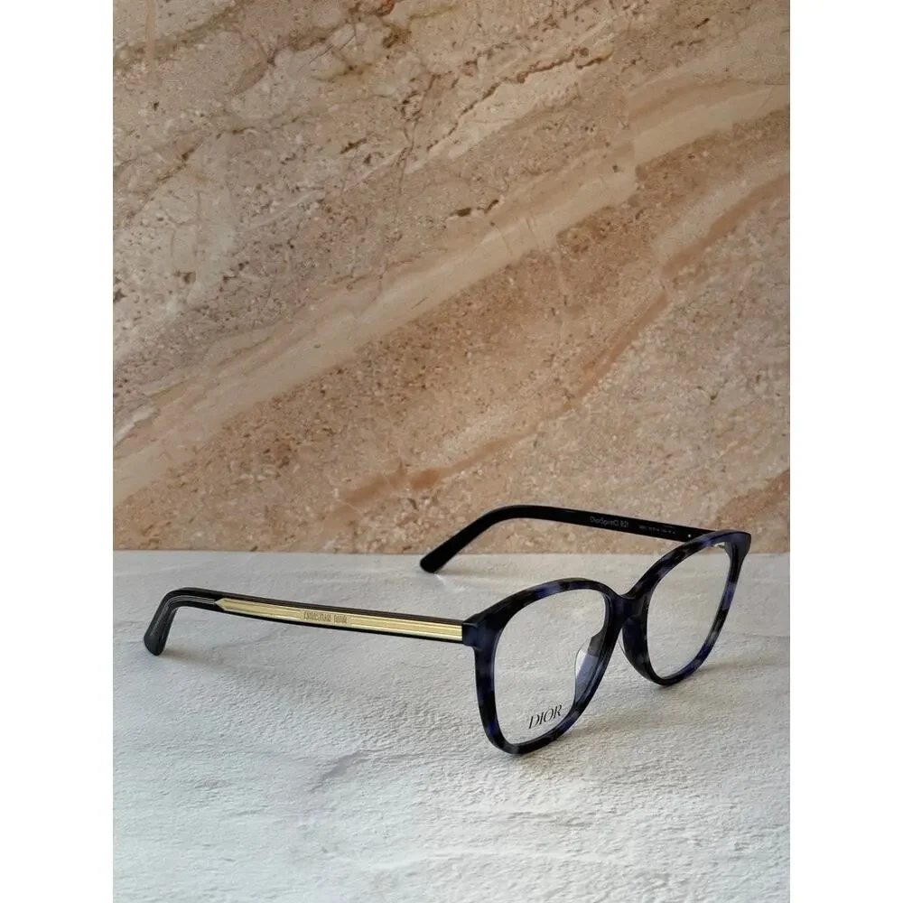 NEW Dior SpiritO B2I Eyeglasses Frames in Blue Havana